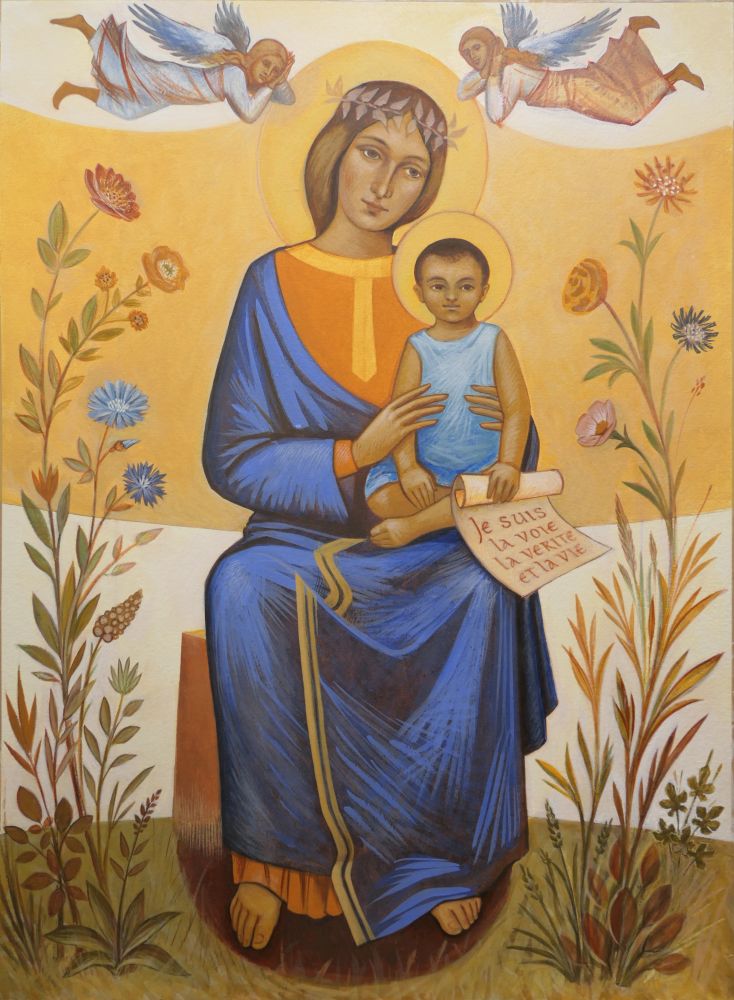 Philippe Lefebvre, iconographe et sculpteur sur bois, près d'Avignon, Vaucluse (84), France. Atelier Épiphanie Création. Philippe Lefebvre, icons and wood carving near Avignon, Vaucluse (84), France. Atelier Épiphanie Création.